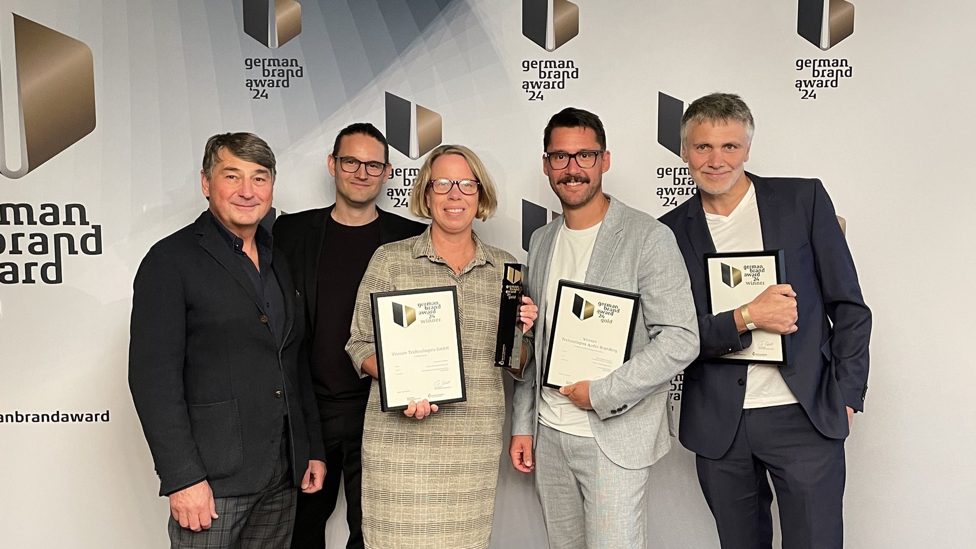„Gold“ für Markenstrategie und -kreation: Vitesco Technologies bekommt weitere German Brand Awards